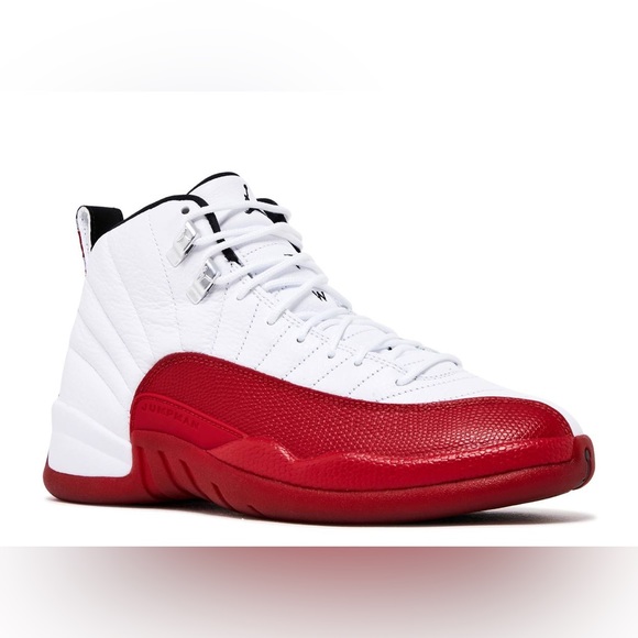 Sz 5.5y AIR JORDAN 12 RETRO 'CHERRY' 2023 - Picture 2 of 9